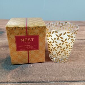 NEST Fragrances Spiced Orange & Clove Scented Candle 8.1oz Gold Box 19232AC